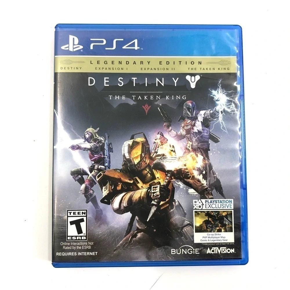 PS4 Game Destiny The Taken King Video Game Legendary Edition Playstation 4